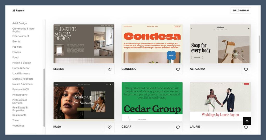 Templates-Squarespace