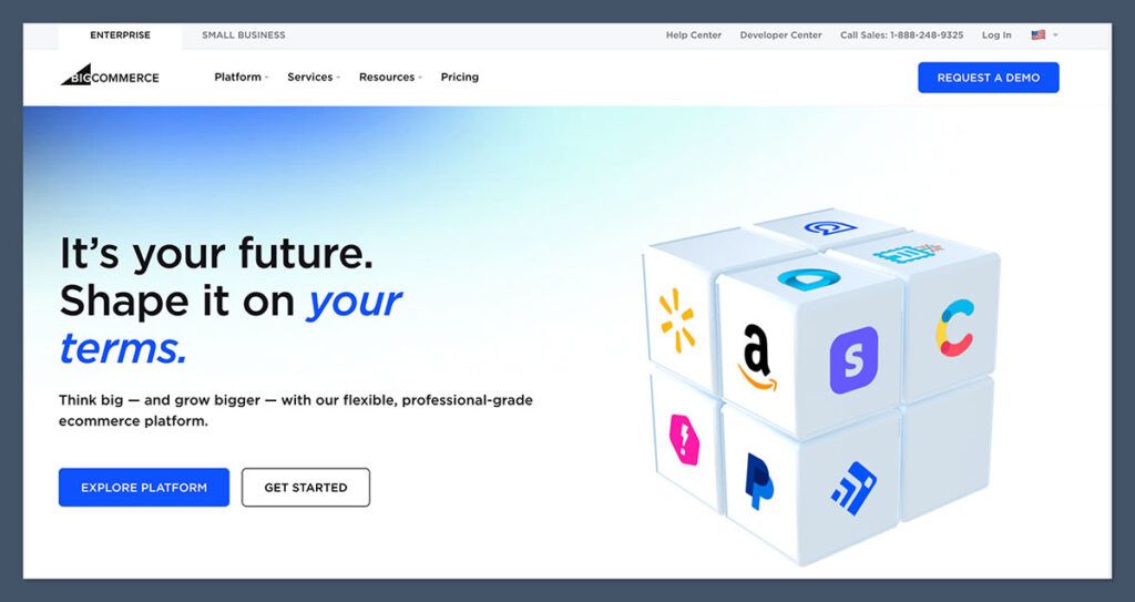 BigCommerce Homepage