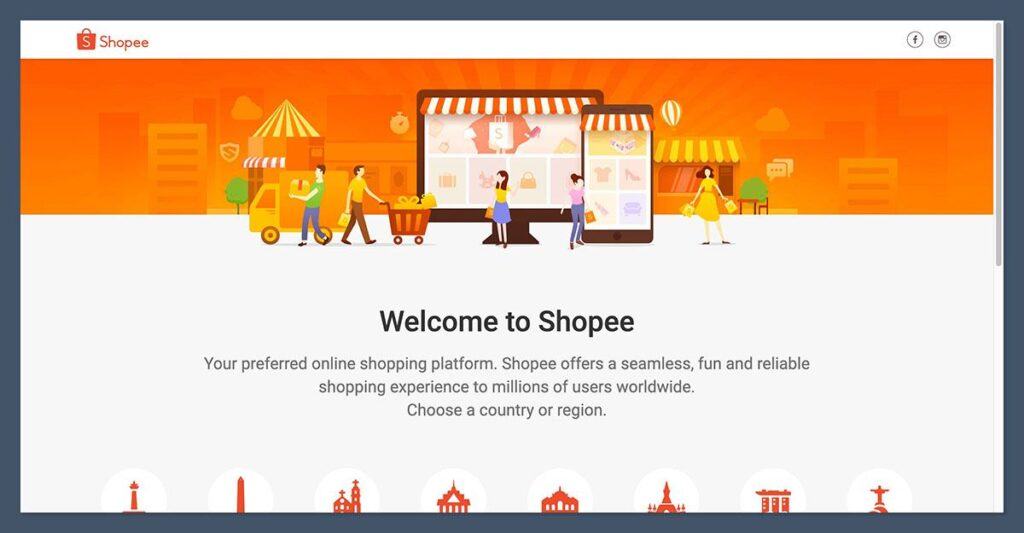 Shopee Homepage